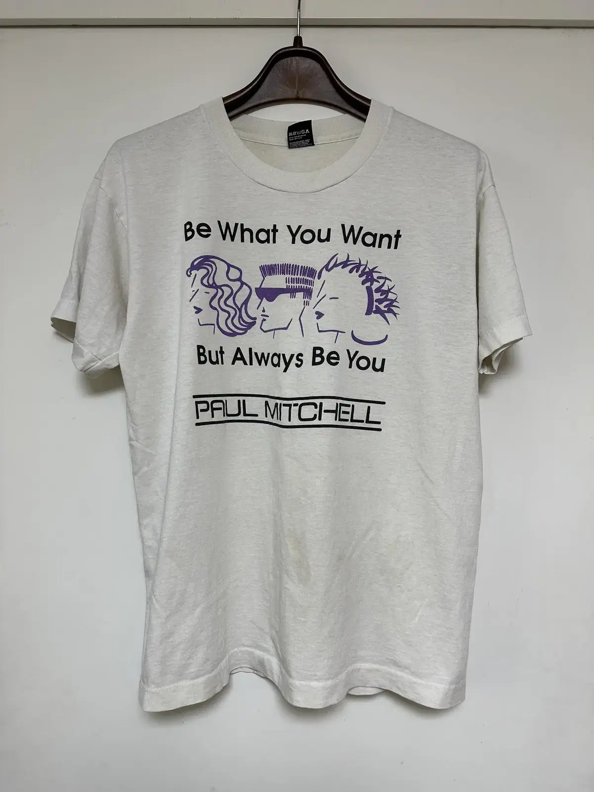 90s 빈티지 티셔츠 폴미첼 XL